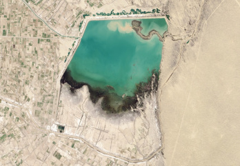 Az Aral-tó veszte az űrből
