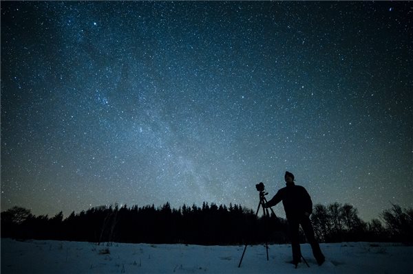csillagos ég Bükki Nemzeti Park Kép: MTI Komka Péter