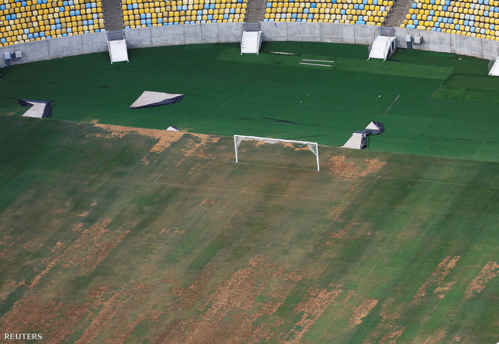A riói olimpia óta csak pusztul a brazilok legnagyobb stadionja
