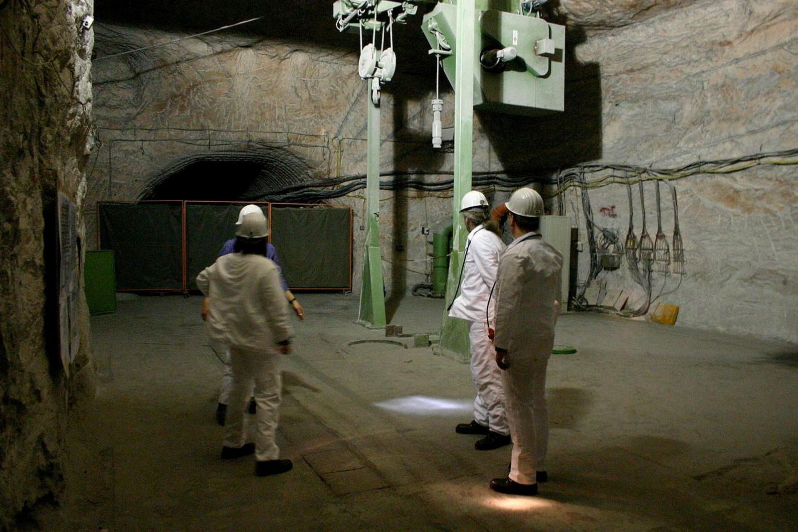 Asse II sóbánya Németország - mint ideiglenes radioaktív tároló. kép: wikipedia
